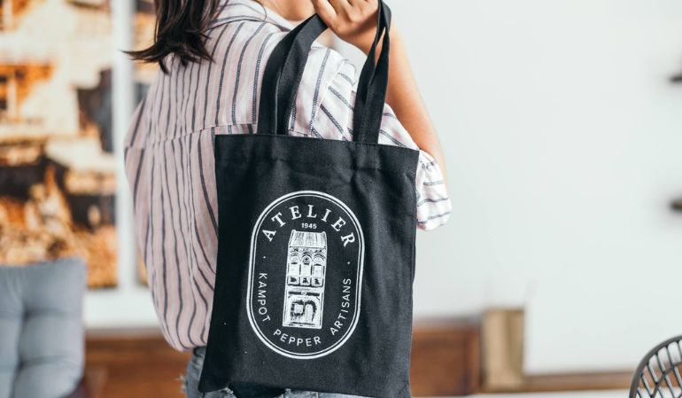 Eco friendly and reusable tote bags