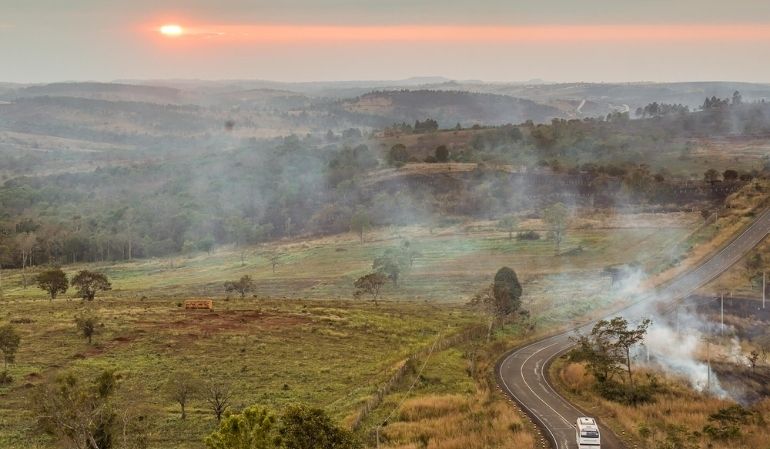 Beautiful landscape in Mondulkiri