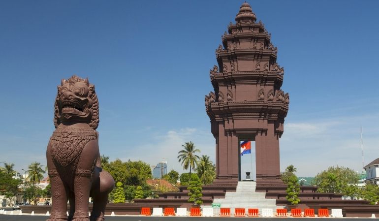 Independence Monument - Phnom Penh trip
