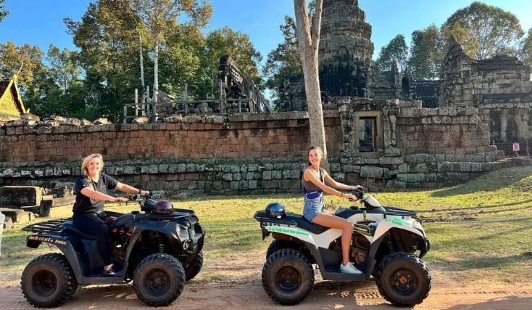 quad biking in Phnom Penh