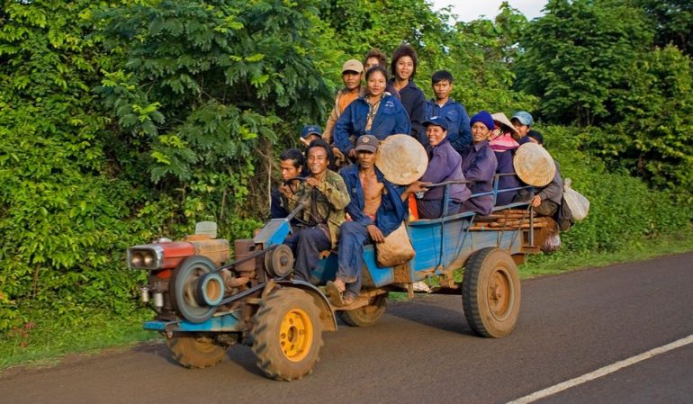 how to transport in Bolaven Plateau