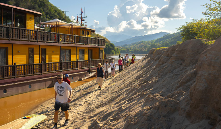 Heritage Line Anouvong Cruises in Mekong River
