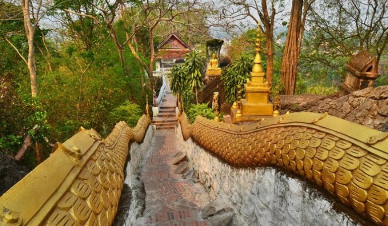 Mount Phou Si in Luang Prabang