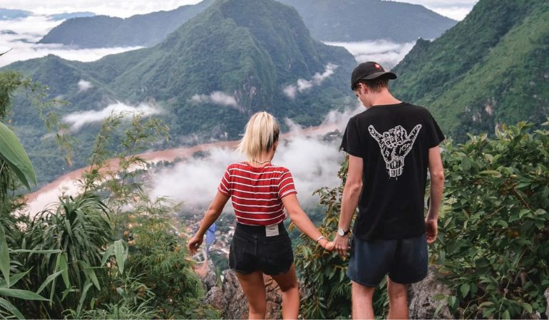 Overview of Nong Khiaw