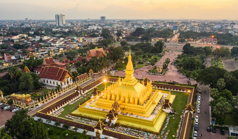 Overview of Vientiane