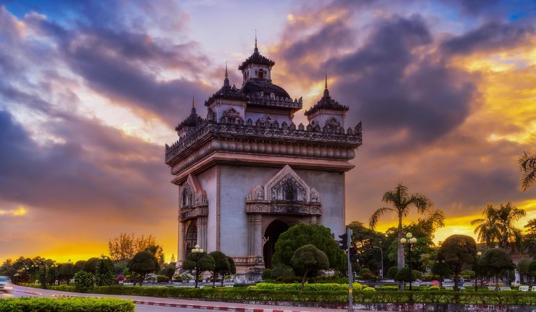 Pat Xu Thai in Vientiane