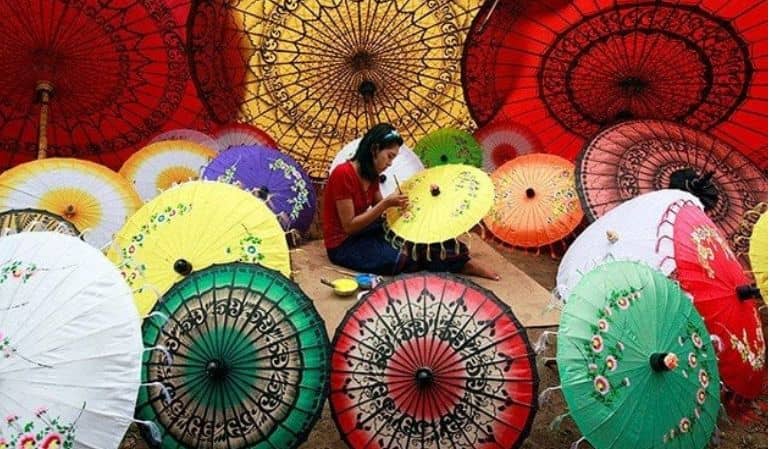Meiktila souvenir in meiktila, myanmar