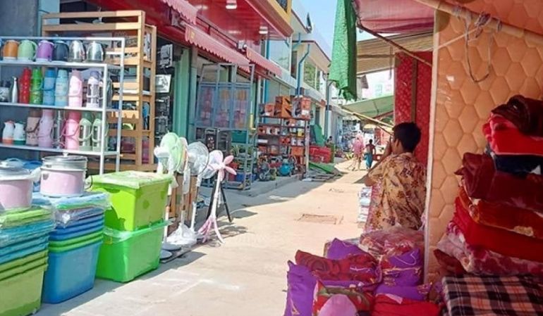 Border Market in tamu myanmar
