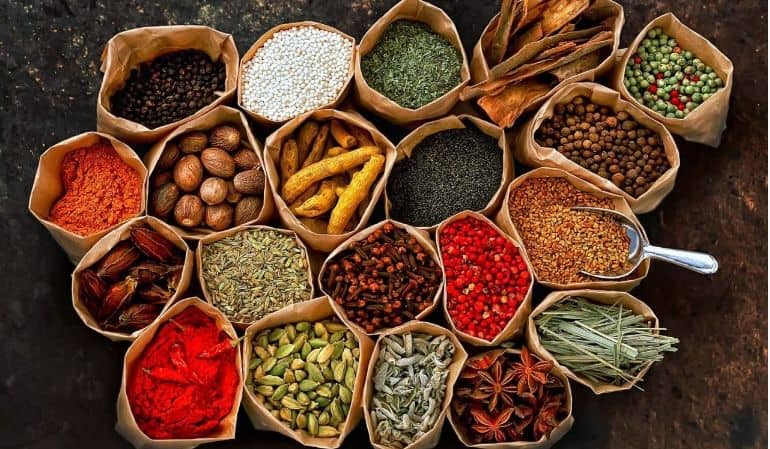 Spices in sukhothai thailand