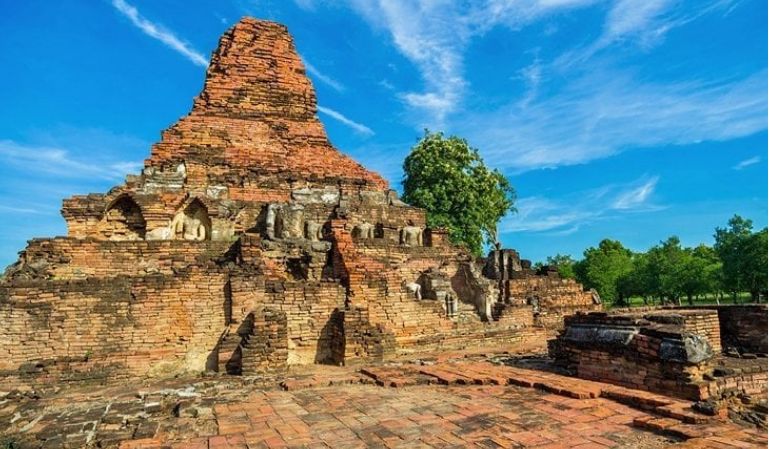Wat Phra Phai Luang Temple in sukhothai thailand