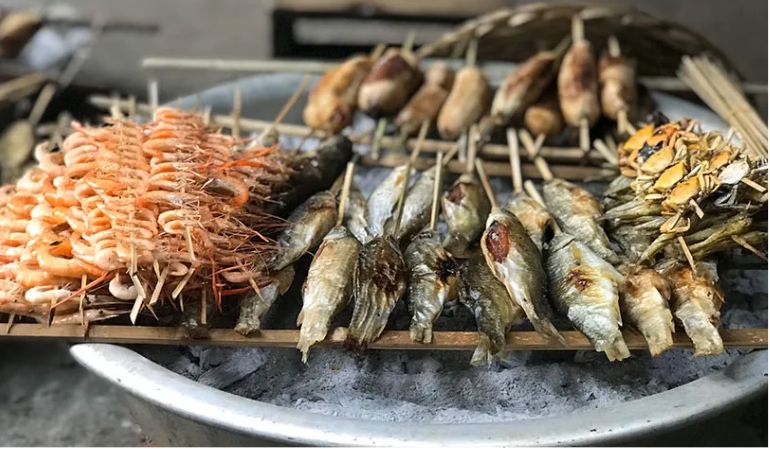 grilled fish