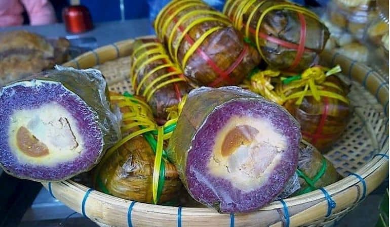 banh tet la cam in can tho, vietnam