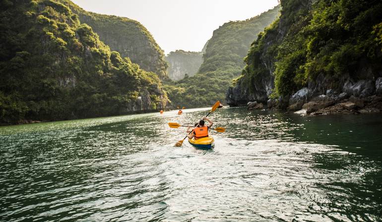 Kayak and Scuba Dive