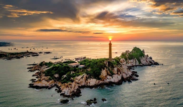 Mui Ne in the summer, located in Phan Thiet City, Binh Thuan province, Vietnam
