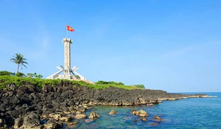 Con Co Island in Quang Tri, Vietnam