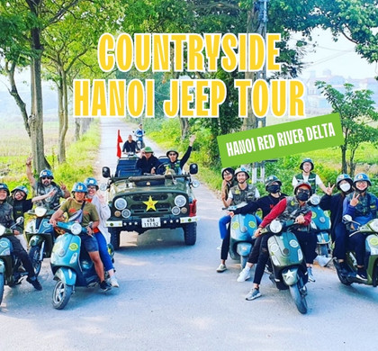 Countryside Hanoi Jeep Tour - Hanoi Red River Delta
