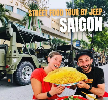 Saigon Street Food Tour by Jeep