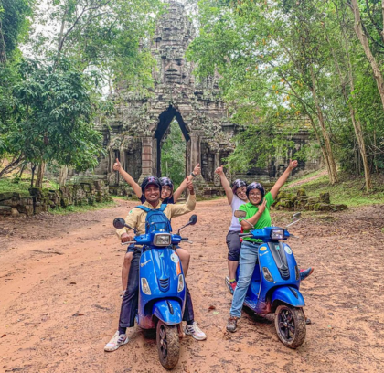 Full Day Angkor Vespa Tour