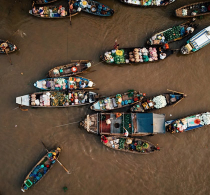 Mekong Delta from Can Tho