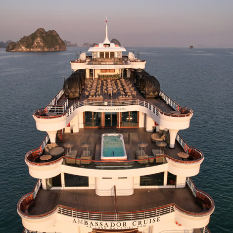Ambassador Day Cruise in Halong Bay
