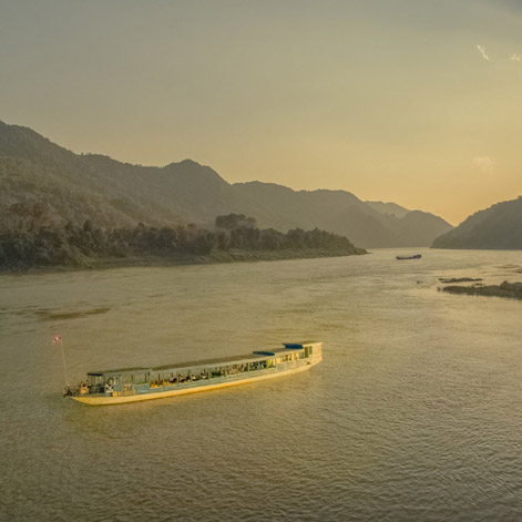 Monsoon Cruise on Laos River