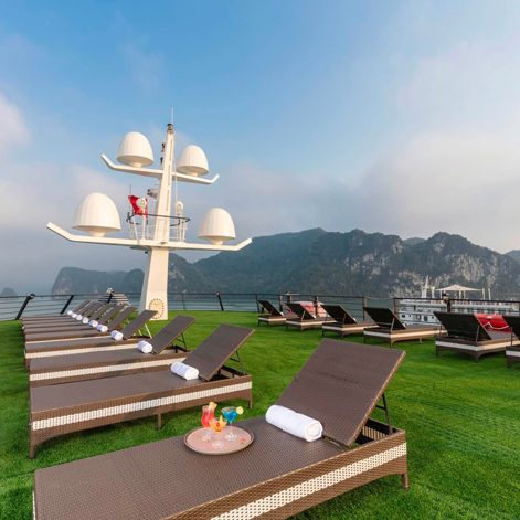 Velar of The Sea Cruise in Lan Ha Bay, Halong Bay