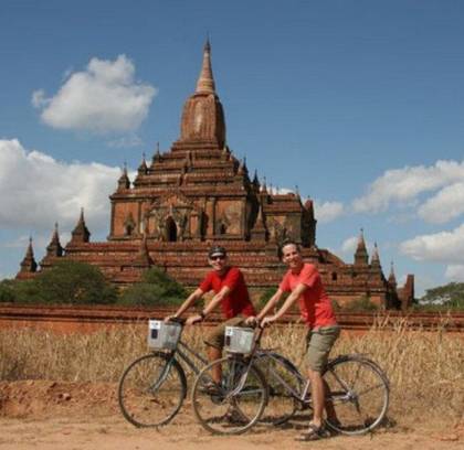 Bagan Biking Tour to New Bagan