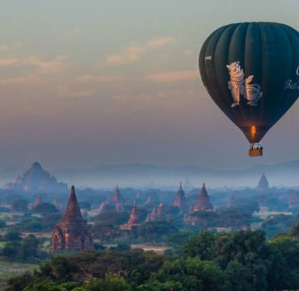 Inle Lake Balloon and Boat Trip