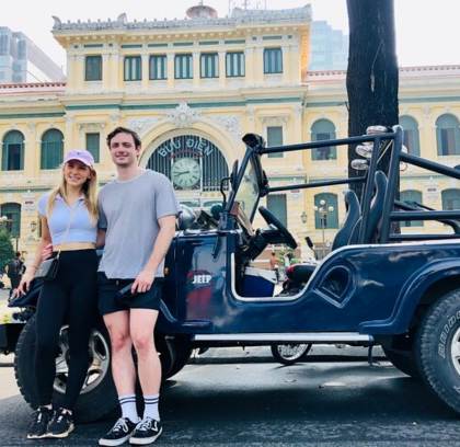 Saigon by Night: Food Tour & Live Music by Open-Air Jeep!