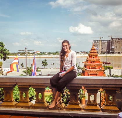 Throughout Cambodia