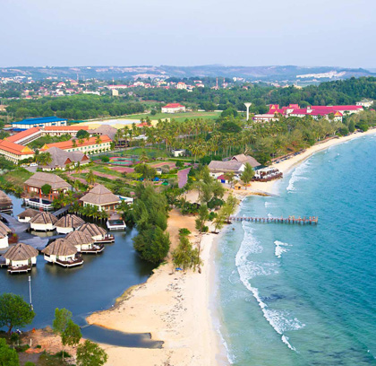 Throughout Cambodia